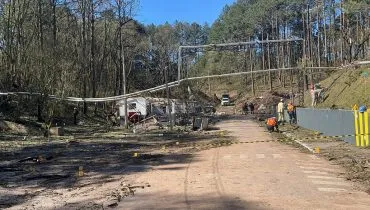 Explosão em empresa Enaex, em Quatro Barras