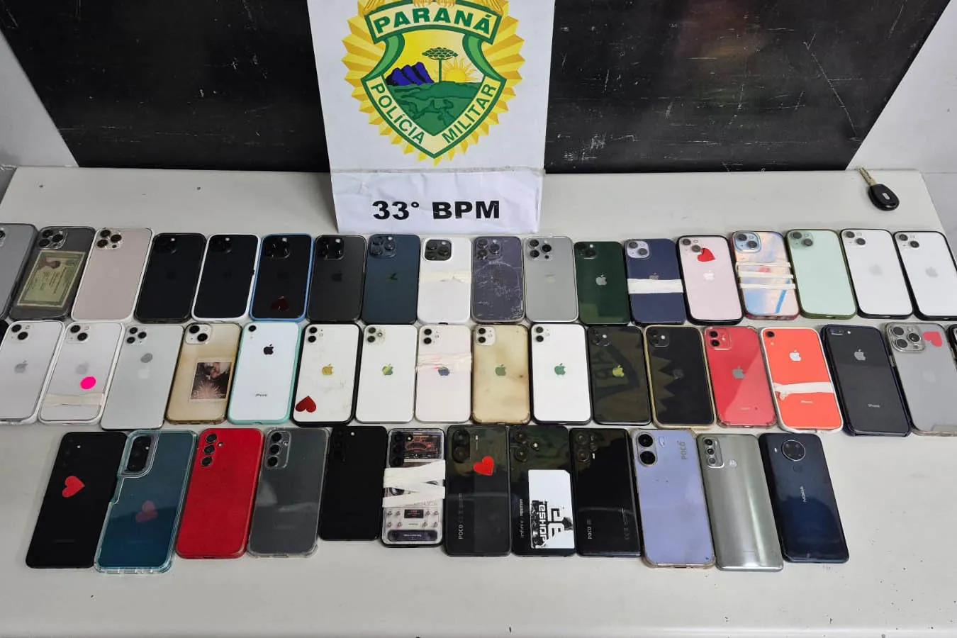 Celulares recuperados