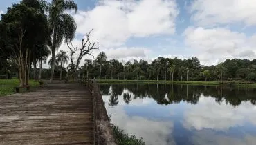 Parque Lago Azul fica na região sul de Curitiba