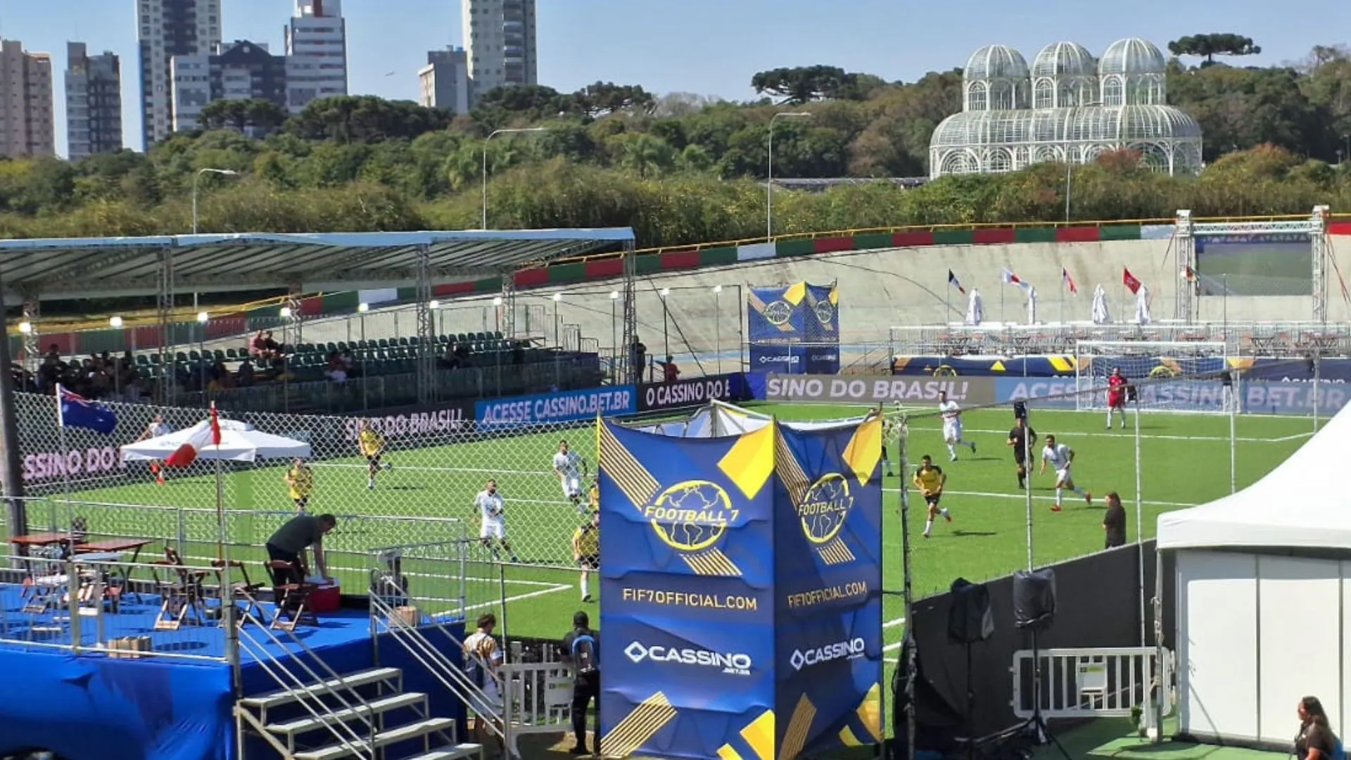 Copa do Mundo de Futebol 7 tem clássico Brasil x Argentina no Jardim Botânico