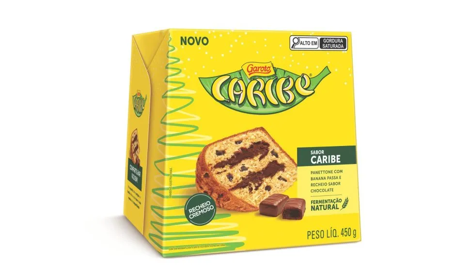Gigante dos chocolates lança Panettone Caribe para agitar o Natal