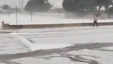 Castro, no Paraná, é atingida por tempestade de granizo