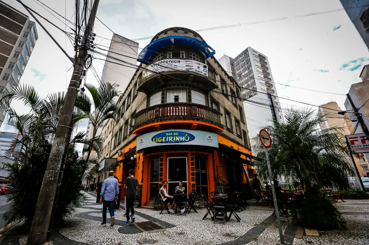 Bar do Ligeirinho, no Centro de Curitiba