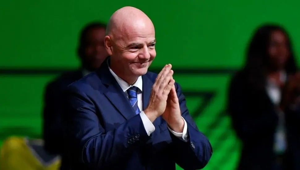 Infantino presidente da FIFA.