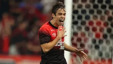 Dudu jovem do Athletico.