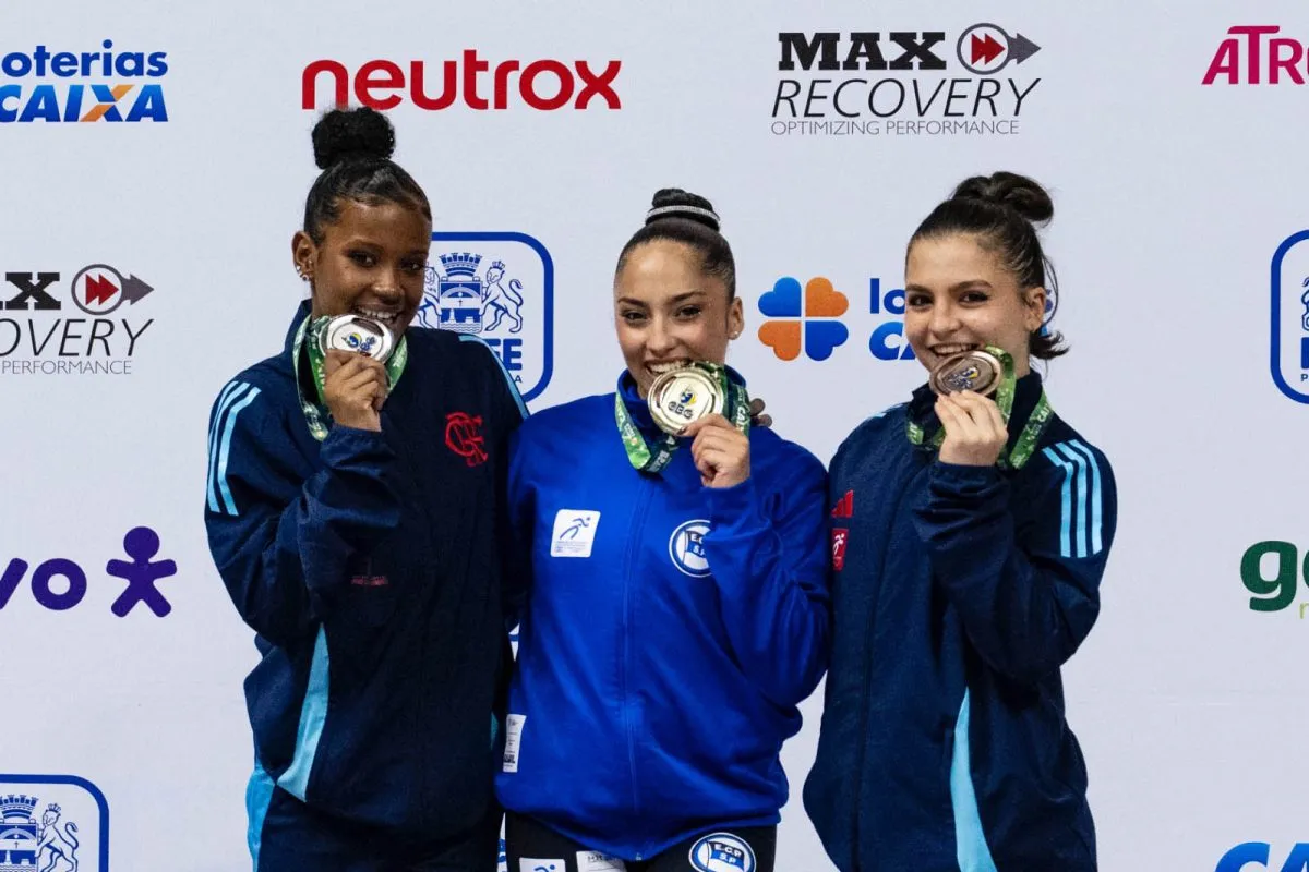 Curitibana garante medalha no Brasileiro de Ginástica Rítmica
