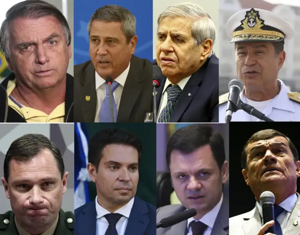 Bolsonaro e mais sete réus são condenados pelo STF