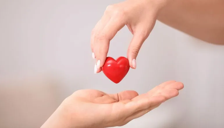 Doar órgãos é um gesto de amor e generosidade. 