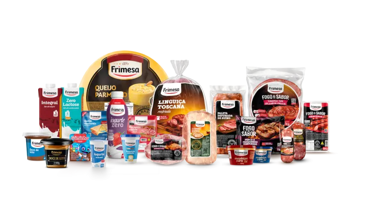 Produtos Frimesa estão presentes em todo o território brasileiro e são exportados para vários países. (Foto: Divulgação/Frimesa) 