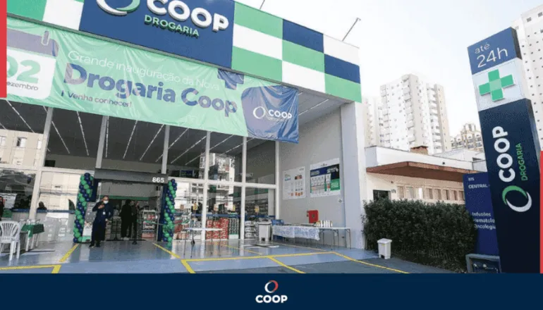 No Brasil, cooperativas de consumo, como a Coop, fortalecem a economia local com modelos sustentáveis e participação dos cooperados (Foto: Divulgação/COOP)