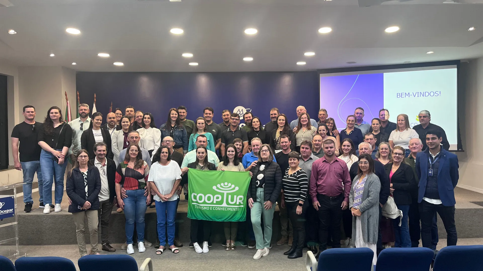 Lideranças conhecem o Sistema Ocepar em Curitiba através de imersão da Cooptur (Foto: Divulgação/Cooptur)