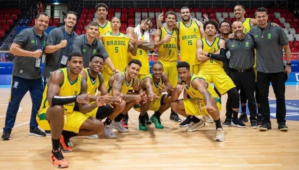 O Brasil conquistou o ouro no basquete masculino dos Jogos Mundias Universitários de Rhine-Ruhr 2025