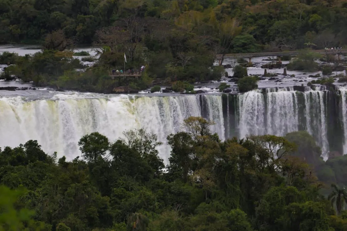 Cataratas do Iguaçu, em Foz do Iguaçu, no Paraná