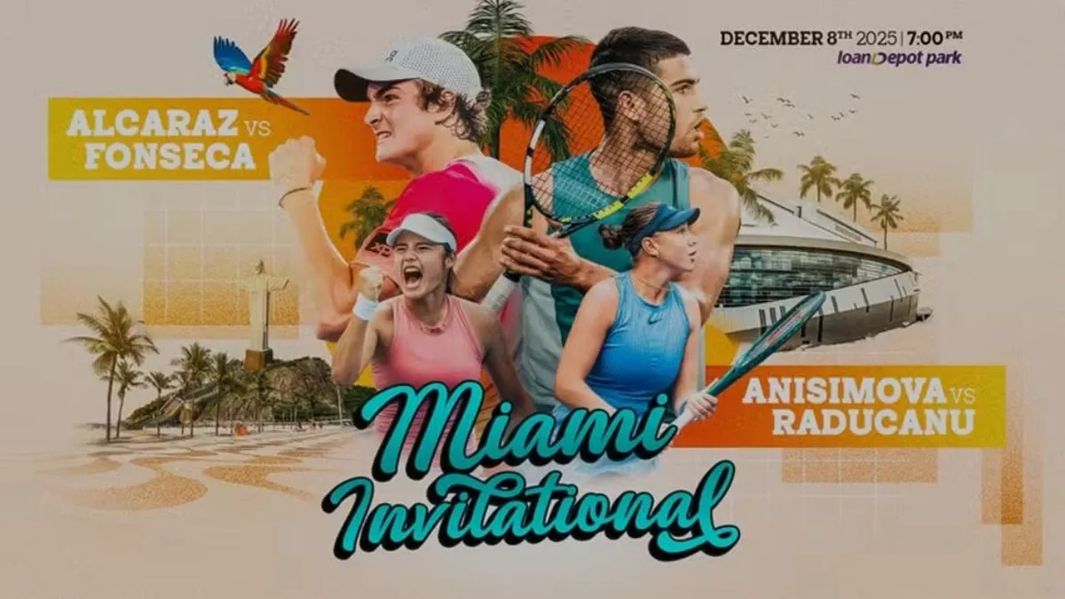 oão Fonseca e Carlos Alcaraz são principais atrações do Miami Invitational