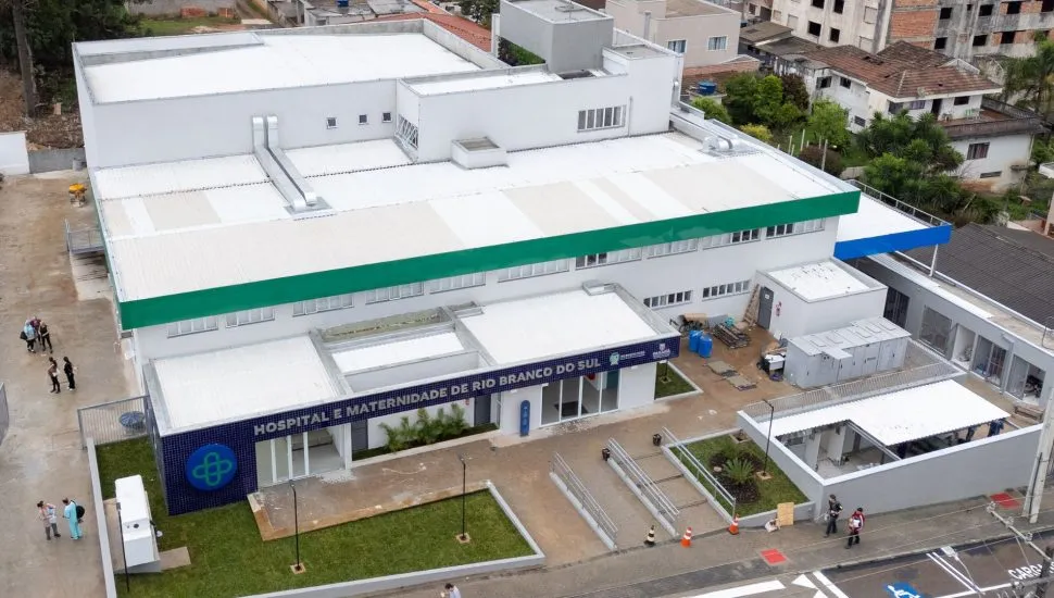 Novo hospital e maternidade em Rio Branco do Sul