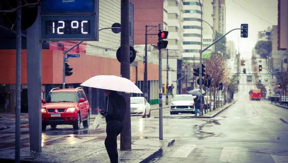 Chuva em Curitiba