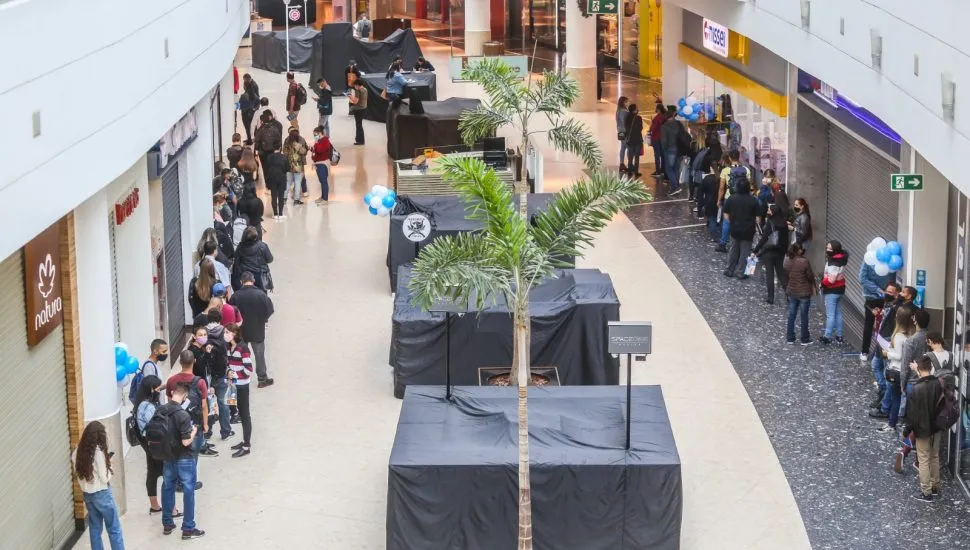 Shopping Palladium, em Curitiba