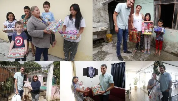 Árvore dos Sonhos entrega seus frutos e transforma Natal de muitas famílias de Curitiba