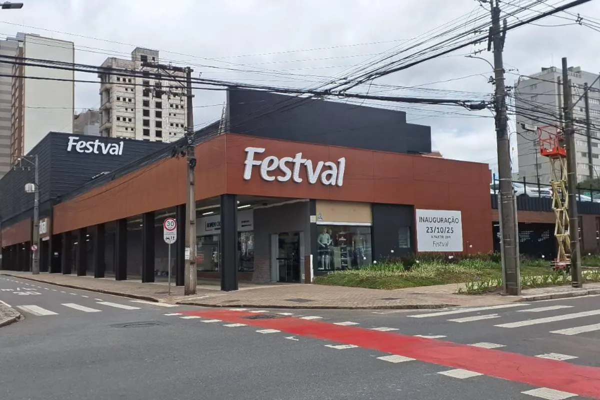 Imagem mostra o novo Festval em Curitiba