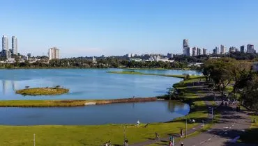 Parque Barigui, em Curitiba