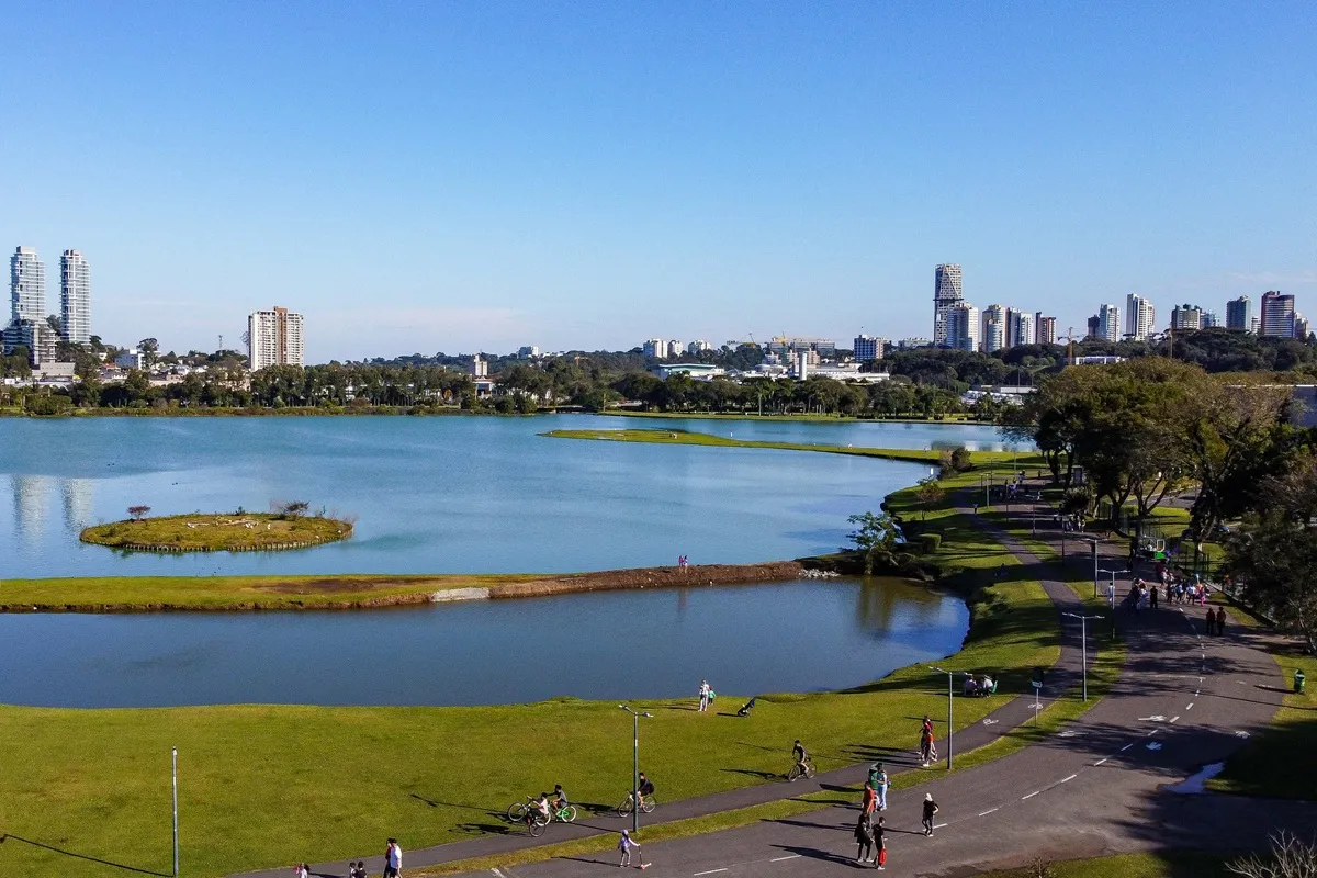 Parque Barigui, em Curitiba