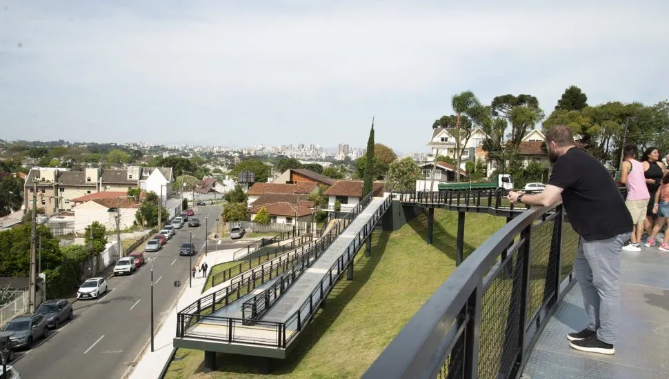 Praça Barcelona, em Curitiba