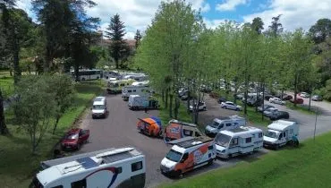 Curitiba recebe caravana de motorhomes no Parque Barigui