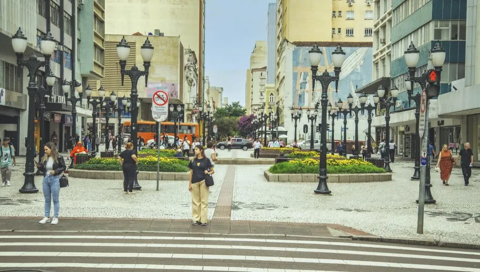 Imagem do Centro de Curitiba