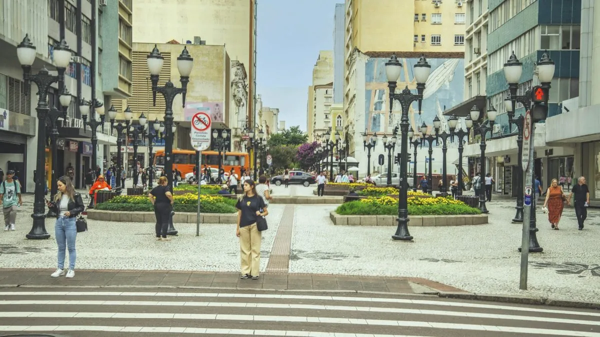 Imagem do Centro de Curitiba