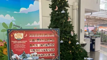 Clientes de supermercado podem apadrinhar crianças em ação de Natal em Curitiba
