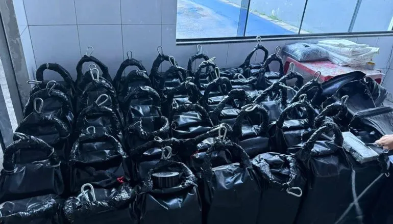 Operação no Litoral do Paraná apreende 1,2 tonelada de cocaína que seria enviada à Europa