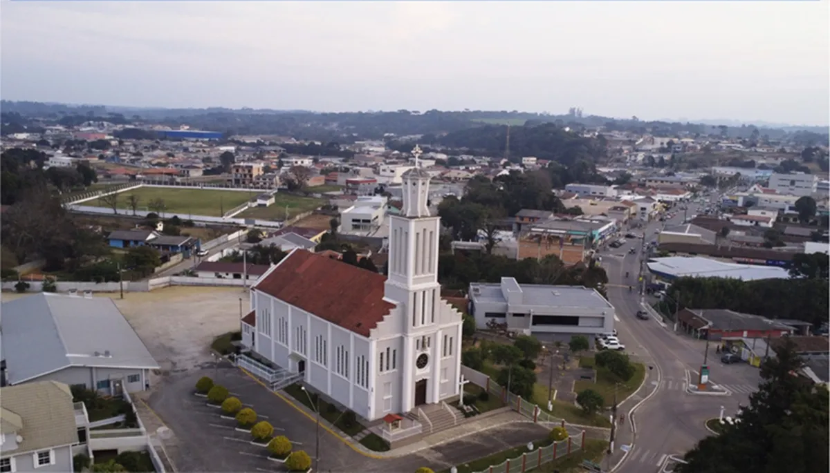 Município de Contenda, parte da Região Metropolitana de Curitiba