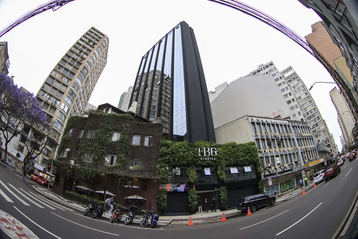 Antigo Hotel Tibagi vira TBG Studios, no Centro de Curitiba