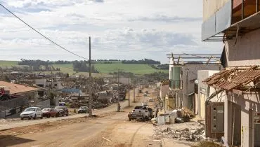 rio bonito do iguaçu após tornado