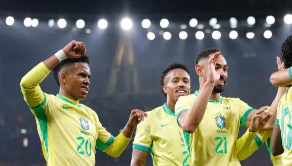 Brasil joga bem e derrota Senegal por 2 a 0 no amistoso em Londres