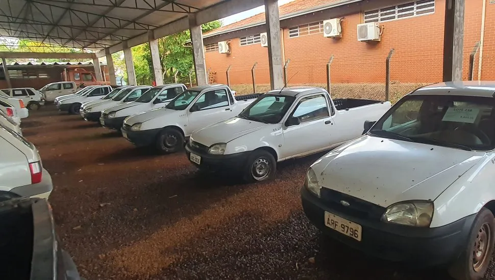 Veículos disponíveis para leilão no Paraná