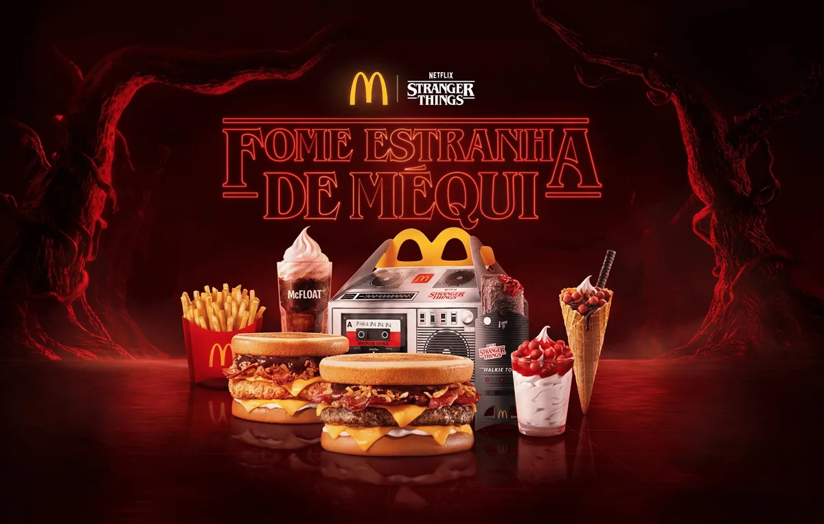 parceria McDonald's Stranger Things