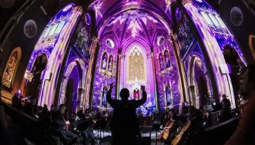 Agendamento gratuito para o espetáculo Catedral de Luz