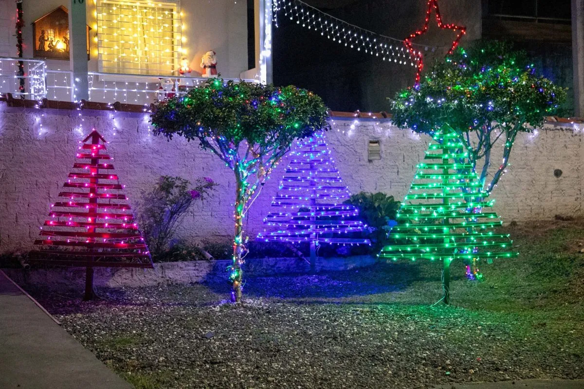luzes de natal