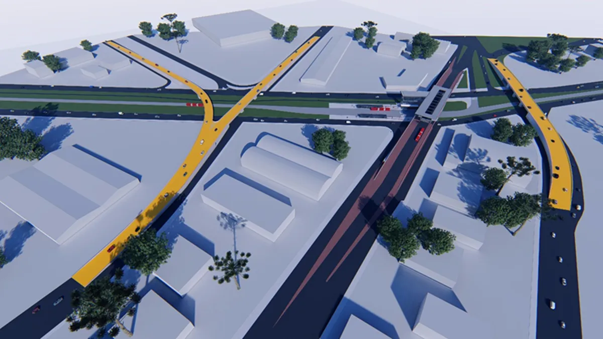 Projeto Trinário de Viadutos de Curitiba