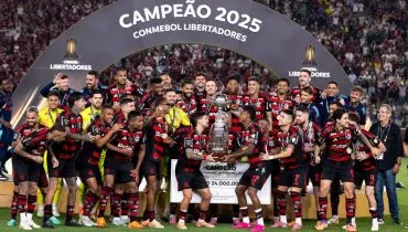 Brasil iguala Argentina no topo da Libertadores, com 25 títulos
