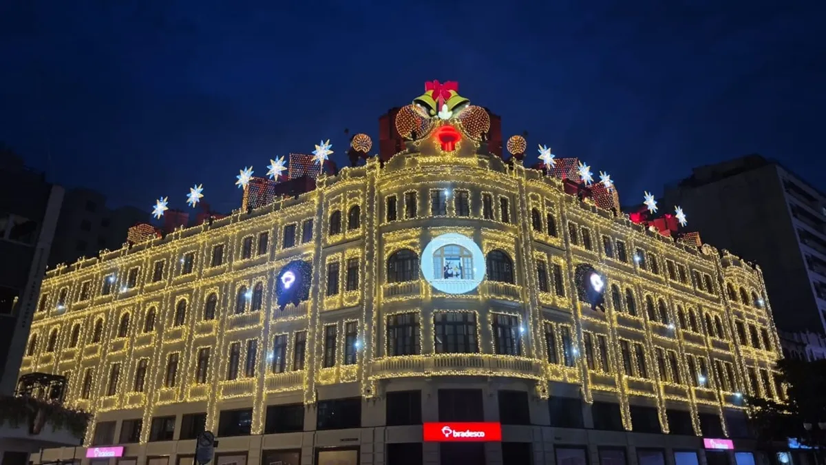 Decoração de Natal Palácio Avenida