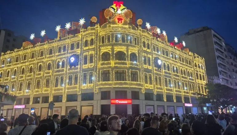 Decoração de Natal Palácio Avenida