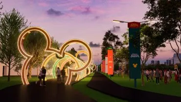 Natal da Disney no Parque Barigui