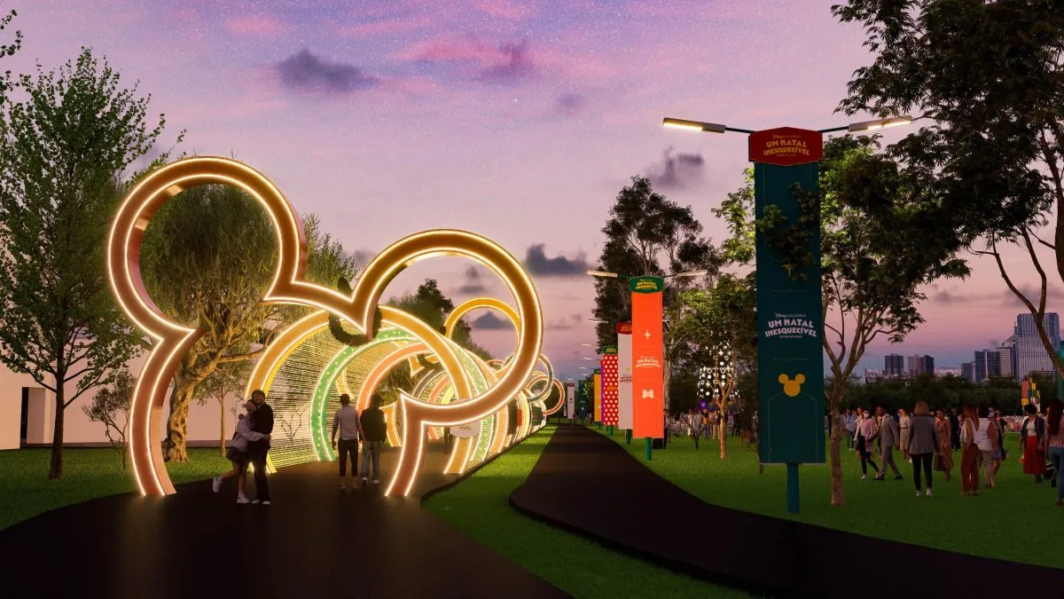 Natal da Disney no Parque Barigui