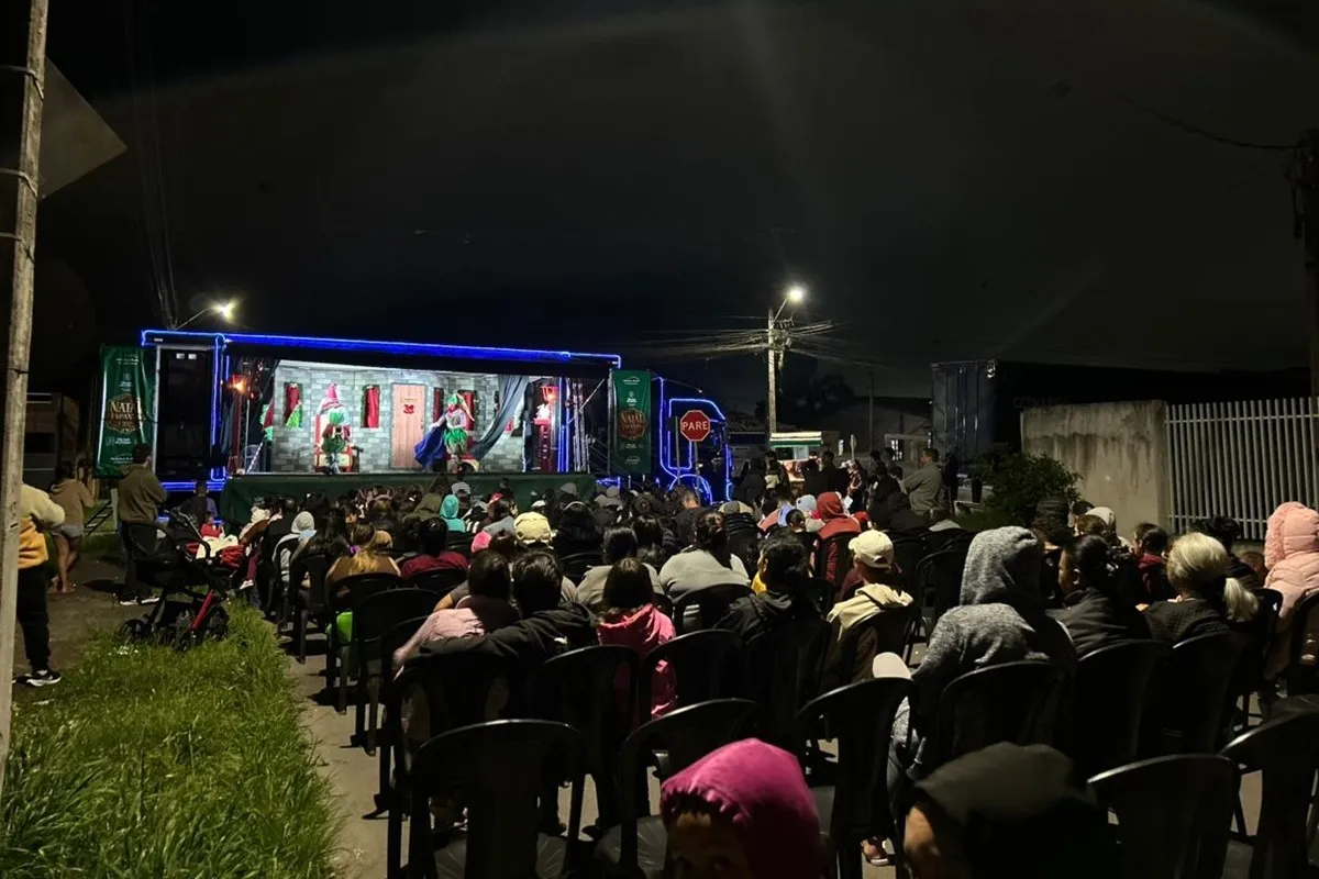 Caravana de Natal Encanto e Luz 2025 de São José dos Pinhais