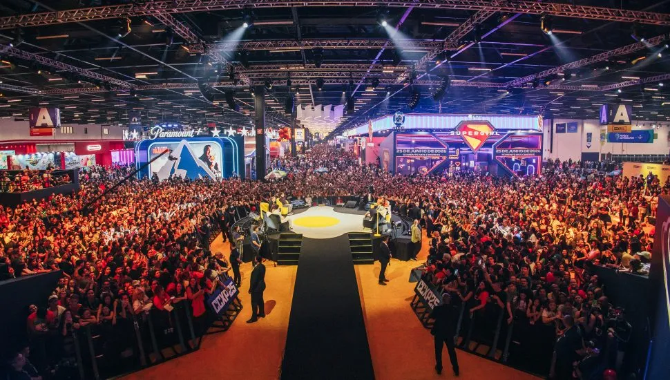 Painel Percy Jackson na CCXP25