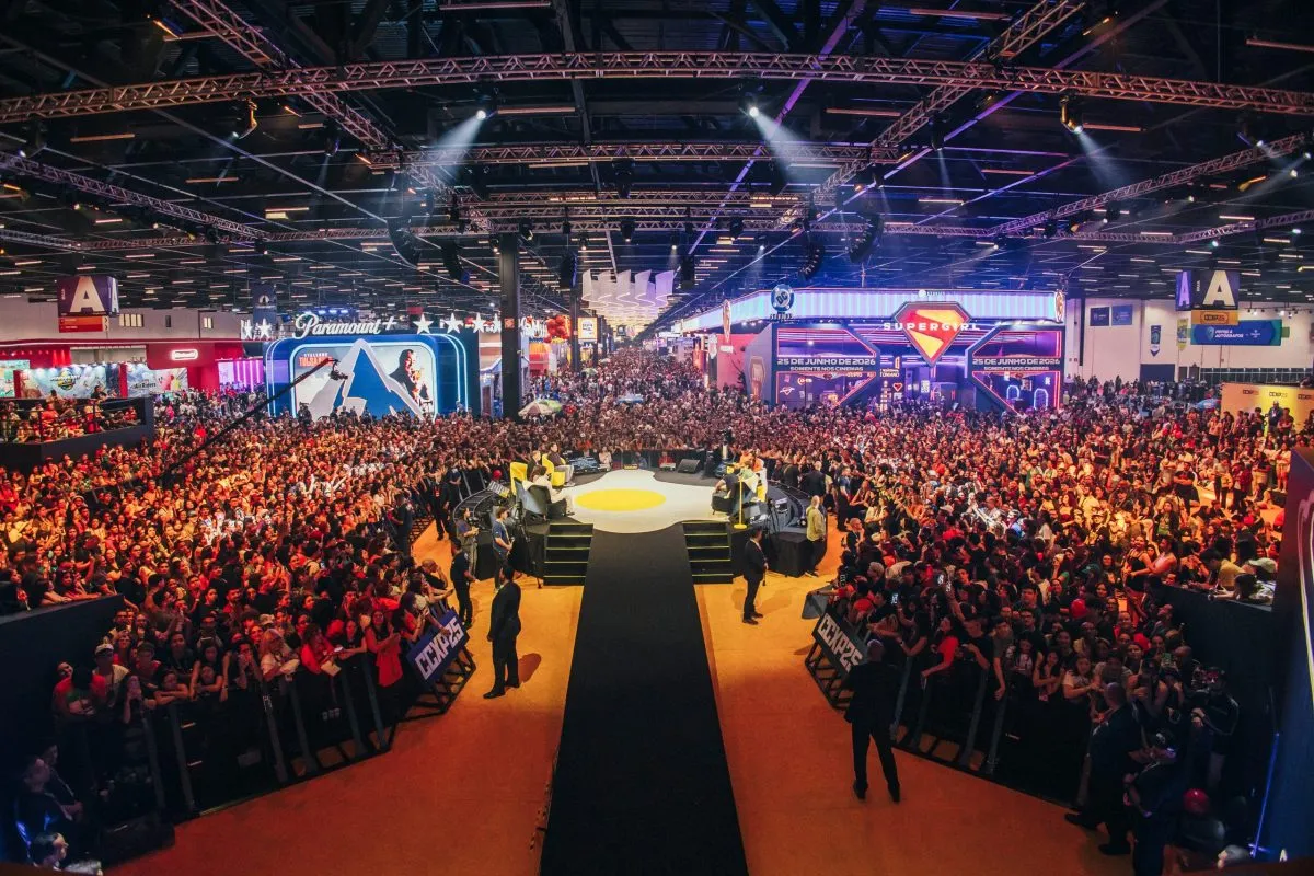 Painel Percy Jackson na CCXP25