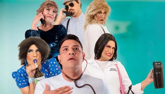 Comédia sobre bastidores da saúde chega ao Guairinha neste domingo