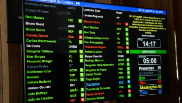 Revisão da Lei do PSS é aprovada em 1º turno na Câmara de Curitiba